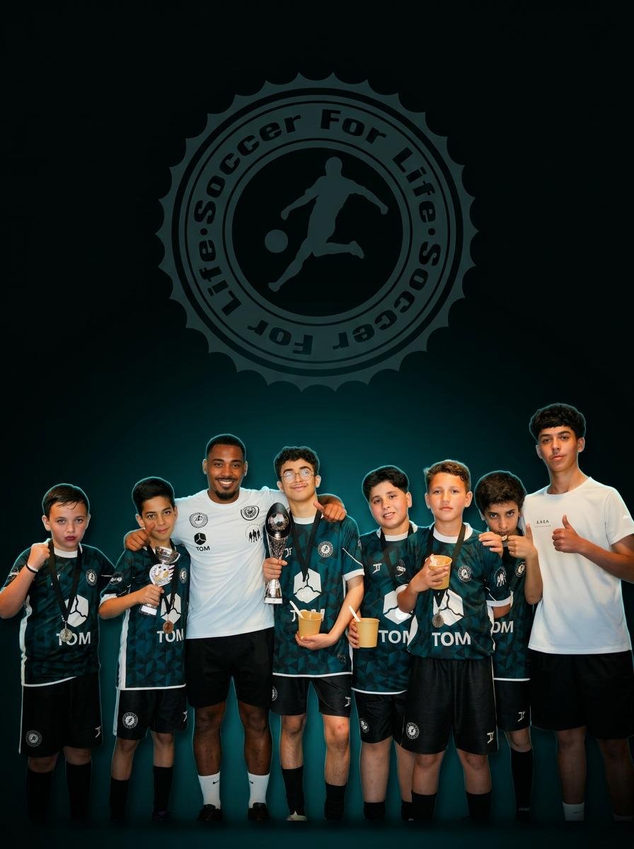 Soccer For Life Hero Background